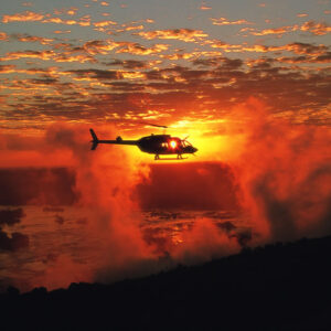 Flight of Angels Over the Falls