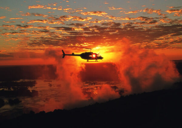 Flight of Angels Over the Falls